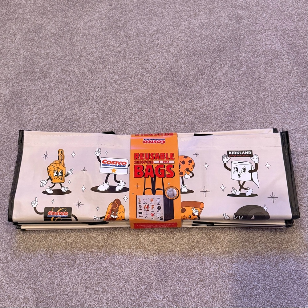 New! Costco reusable four pack bags